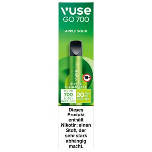 Vuse GO 700 Apple Sour 20mg