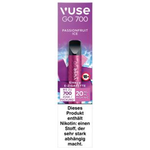 Vuse GO 700 Passionfruit Ice 20mg