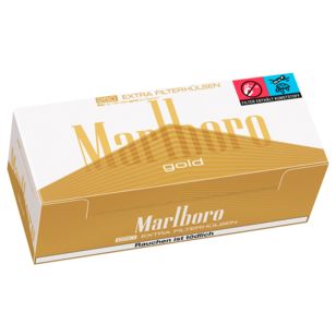 Marlboro Extra Gold Hülsen 4x250