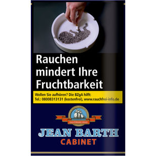 Jean Barth Cabinet Halfzware 35g 6,40€