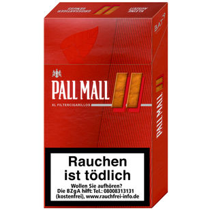 Pall Mall Red XL Filter Cigarillos 3,00€