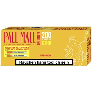 Pall Mall Allround Red Xtra Hülsen 5x200