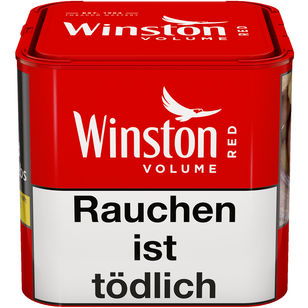 Winston Volume Tobacco Red S 40g 13,95€