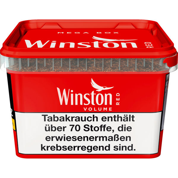 Winston Volume Tobacco Red Mega Box 125g 34,95€
